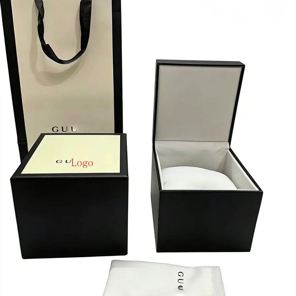 Gujia White Watch Box G Home Little Bee Watch Box Hộp đồng hồ lật trắng tinh tế G Home Full Set Watc