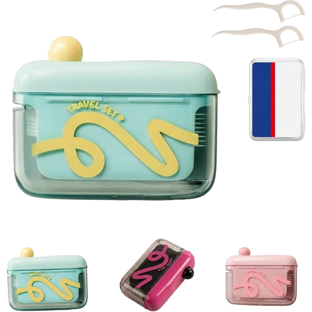 AutomaticPopUpFlossDispenser, PortableFlossPicksCase, RefillDentalFlossHolderwithRefills, MiniPocket