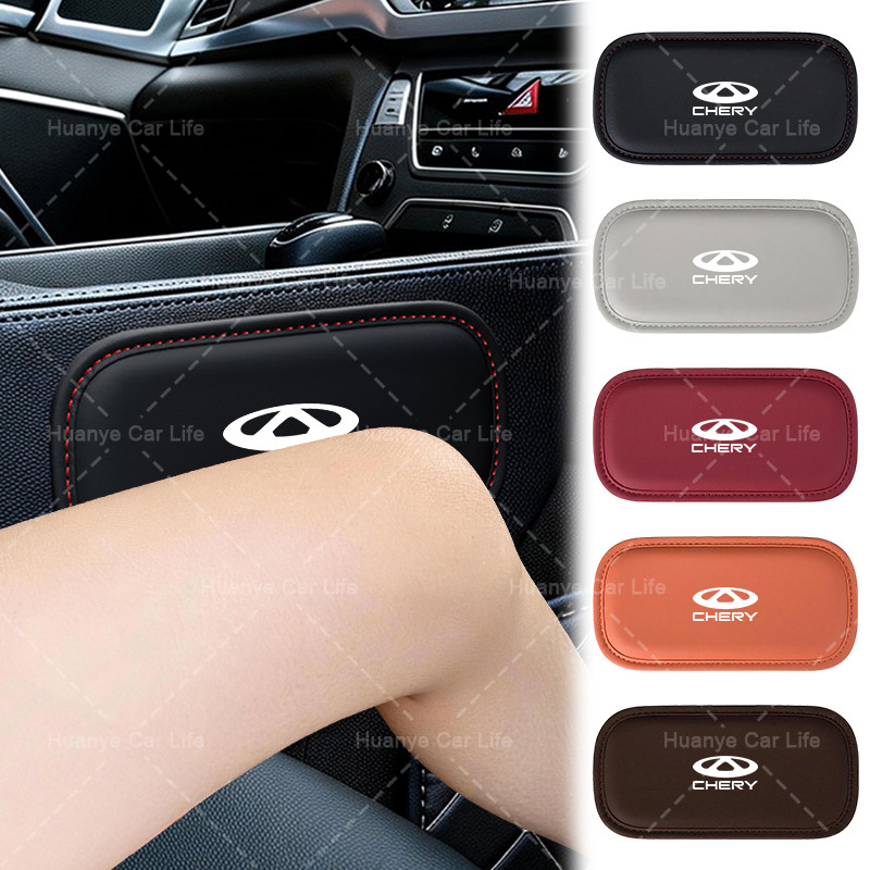 1 / 2 Chiếc Đa Năng Ghế Ô Tô Tay Vịn Chân Còn Lại Mềm Xe Khuỷu Tay Chiều Cao Miếng Lót Cho Chery Tig