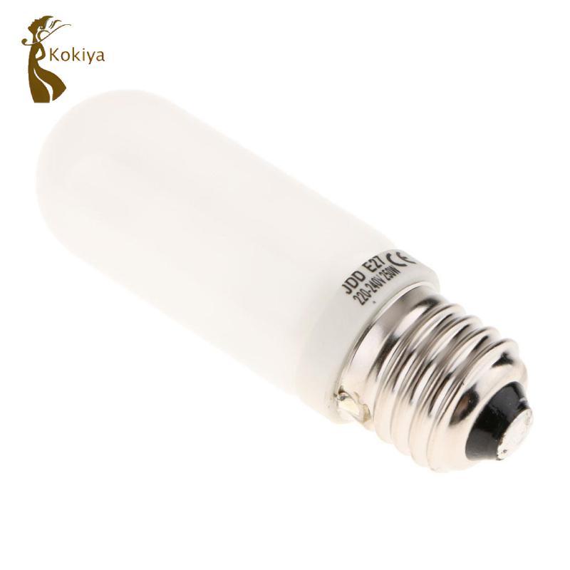 Kokiya Modeling Lamp E27 250w 220V Studio Nhấp Nháy Bóng Đèn Mờ Trắng Ấm