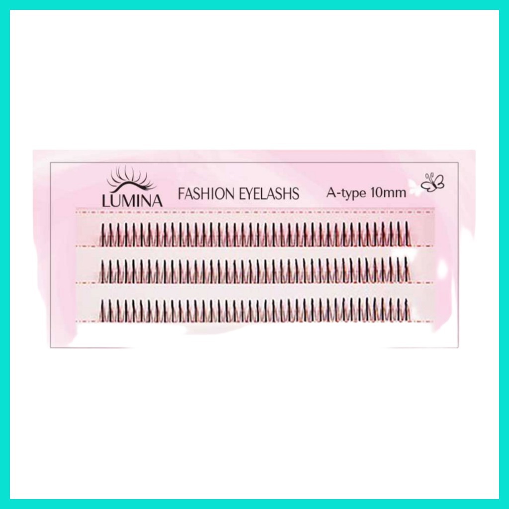[lumia] Lông mi thời trang, loại A, 10mm, 1pc/ Lông mi thời trang Hàn Quốc/ Chiều dài 10mm/ Xác thực