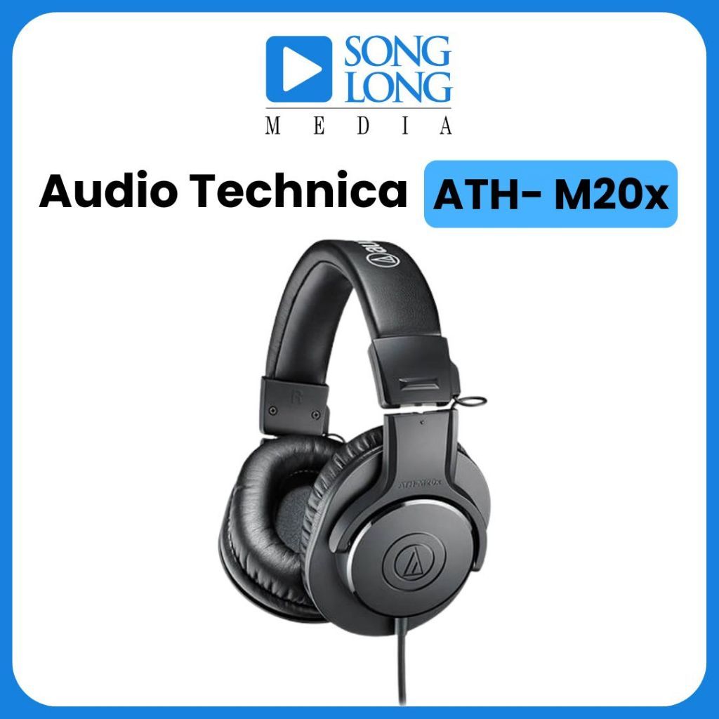 Tai nghe Chụp tai AUDIO TECHNICA ATH M20X - Chính hãng phân phối