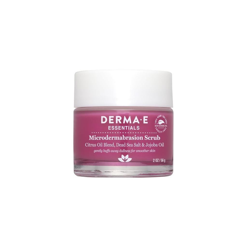 DERMAEMicrodermabrasionScrubwithDeadSeaSalt & CitrusEssentialOils – FacialExfoliatingScruboost, Revi