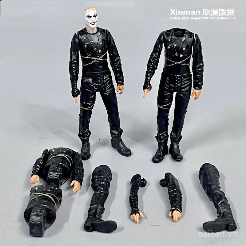 Số lượng lớn Mezco Mezco Ant 5 điểm Crow Phim Hàng hóa Eric Hình 12cm Joint Action Hình Model XEJ