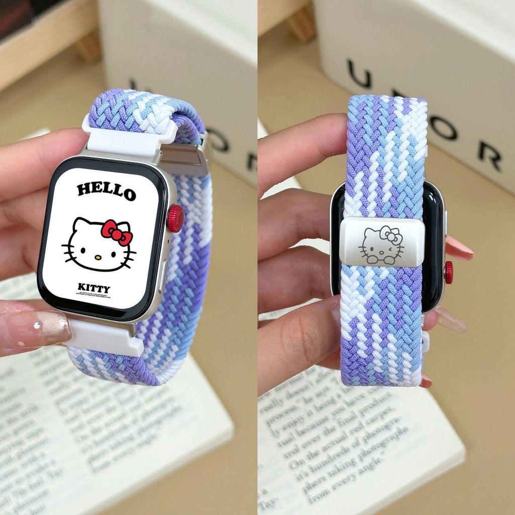 KT Cat Thích Hợp OnePlus Watch 2 Dây Đeo Bện Vòng Hút Từ Tính OnePlus Watch2 Dây Đeo 2 Dây Đeo Đồng 