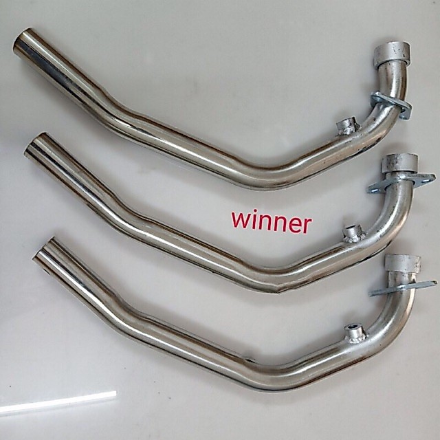 Cổ pô WINNER 150 gắn pô zin, pô uma, redleo, vv inox siêu bền đẹp sp như hình