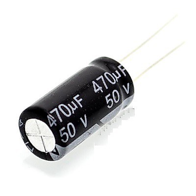 [10-20 cái] Tụ hóa 470uF 25V, 50V