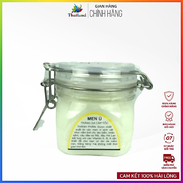 Men ủ trắng da cấp tốc