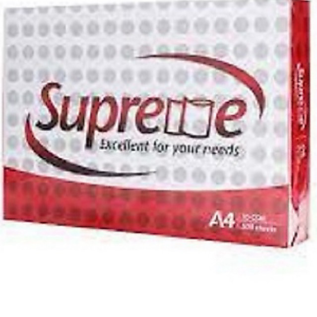 Giấy Supreme 70gsm - A4( Ram = 500 tờ )