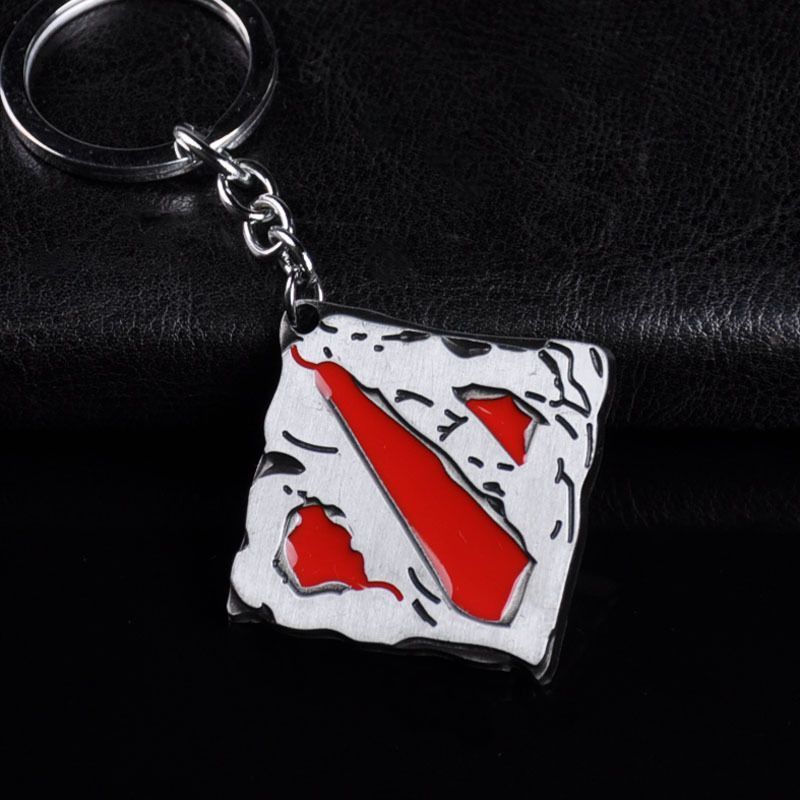 [Mặt dây chuyền] Mặt dây chuyền tháp dao Chủ đề Logo Móc khóa dota2 Vũ khí Mô hình Mặt dây chuyền Na