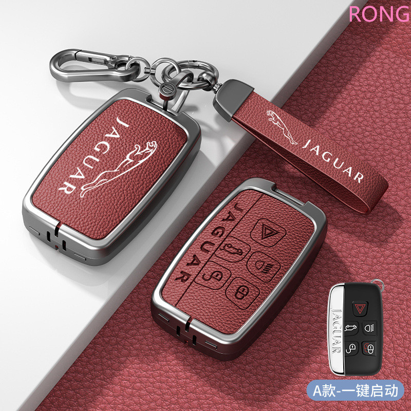 Ốp Chìa Khóa Cho Jaguar XF XJ XE S-Type F-Type X-Type F-Pace I-Pace Android XFR XKR Hợp Kim kẽm Chìa
