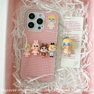 Ốp lưng búp bê Crybaby 3D DIY cho iPhone 12 13 11 15 14 16 Pro Max Tương thích với iPhone 12 Pro Max 7Plus 16e 8 6 X Xs Xs Max Ốp điện thoại TPU mềm trong suốt