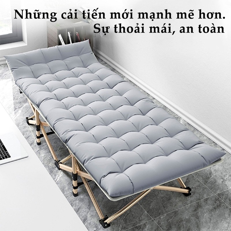 GUOGUO Giường Gấp gọn Không cần lắp đặt, có thể gấp lại, dễ vận hành, khả năng chịu tải mạnh 150KG | BigBuy360 - bigbuy360.vn