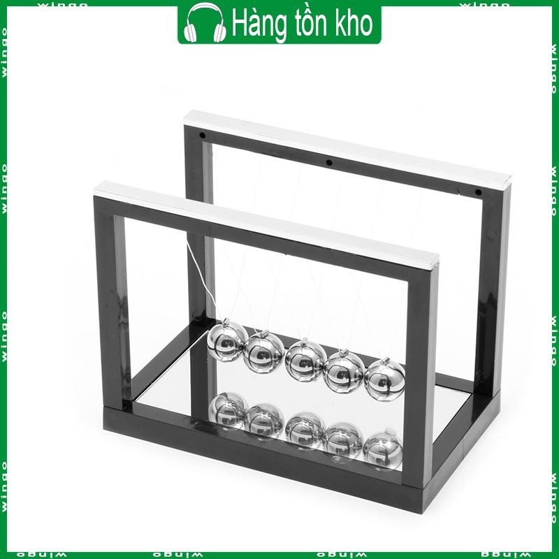 Newtons Cradle Steel Balance  Fun Decoration Physics Science Toy  S New