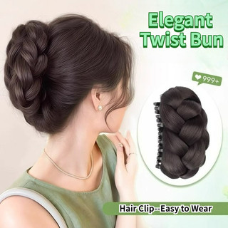  Đầu Bóng Bện Bun Tóc Giả - Tăng Khối Lượng Phụ Kiện Tóc Cho Nữ 