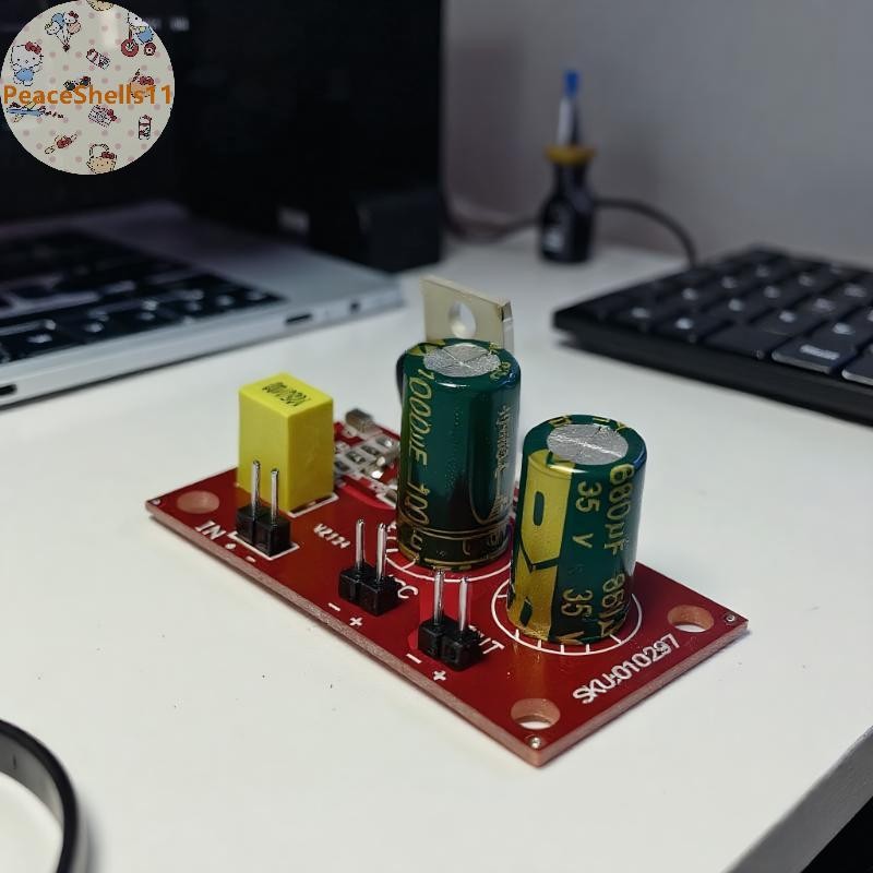 Bảng khuếch đại công suất PeaceShells LM1875 Mono 30W Mô-đun khuếch đại âm thanh công suất cao DC12 