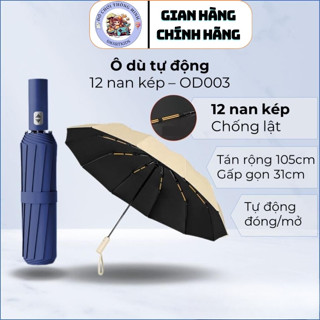 Ô đóng mở tự động 12 nan kép, ô dù che mưa nắng mini chống tia UV tự động đóng mở nhỏ gọn,Dành cho mọi lưa tuổi