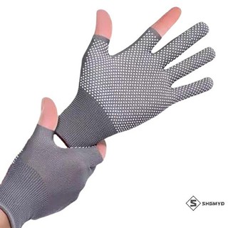 Găng tay chống trượt dành cho nam, thiết kế mỏng phù hợp đi xe đạp và chạm màn hình ngoài trời