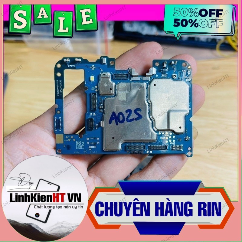 Main Xác Samsung A02S Lấy Linh Kiện Sửa Chửa - Main Phế - Main Mất nguu