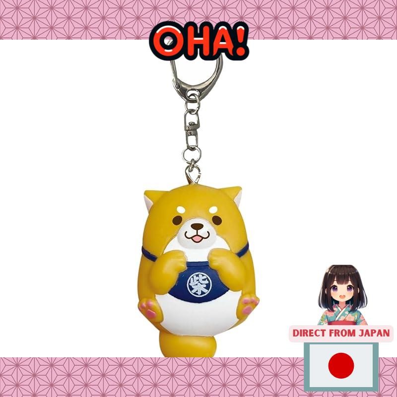 Esukei Japan faithful dog Mochi Shiba SoftVib Maskot KH (Bonito lying down) from Japan