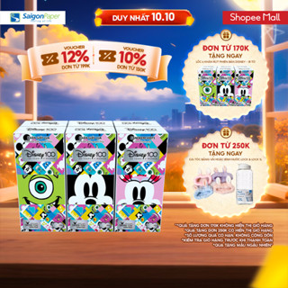 Khăn giấy lụa rút trên Bless You Selection Disney - 18 tờ (Lốc 6 gói)