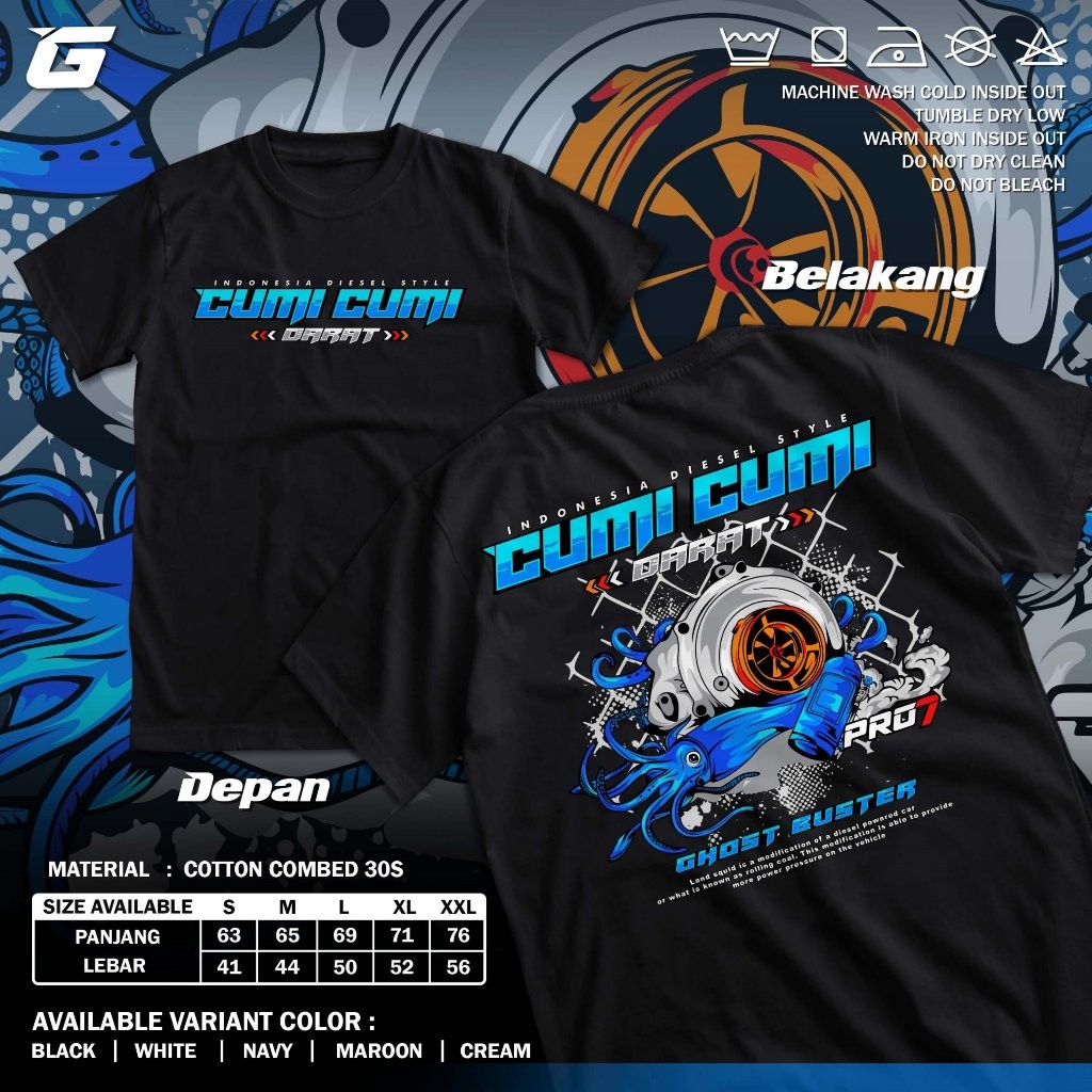 Pro7 Diesel Power Turbo car T-shirt Distro Racing áo sơ mi Diesel Gank Pro 7