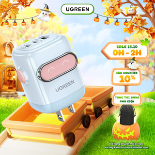 Củ sạc nhanh 30W/65W Robot Ugreen Uno 2 X622/X662 | Công nghệ GaN | Màn hình LCD | BH 18 tháng 1 đổi 1 45001 45003 45004