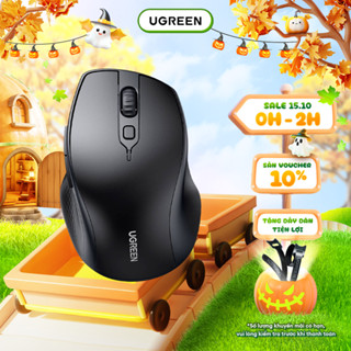 Chuột không dây UGREEN MU101 | Bluetooth 5.0 + 2.4G | 4 mức DPI 1000/1600/2000/4000 | Bảo Hành 18 Tháng | 90395 15510
