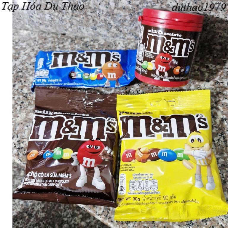 Kẹo Sôcôla Sữa m&m's gói 37g/ gói 90g / hũ 90g