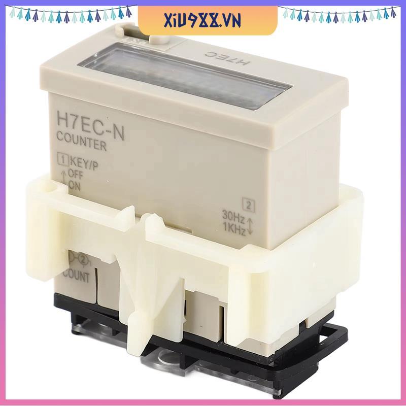 [xiu988.vn] Bộ tổng hợp điện tử H7EC N Bộ tổng hợp điện kỹ thuật số điện áp với màn hình LCD 8 chữ