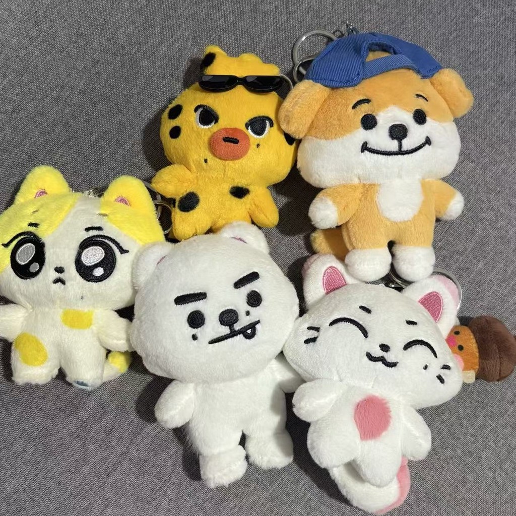 Kpop Idol Enhypen  Móc khóa sang trọng Móc khóa búp bê nhồi bông dễ thương