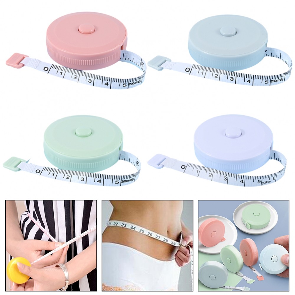 [DOLLDOLL-VN]Convenient 2m Double Scale Tape Measure for Sewing Crafting and Tailoring Needs