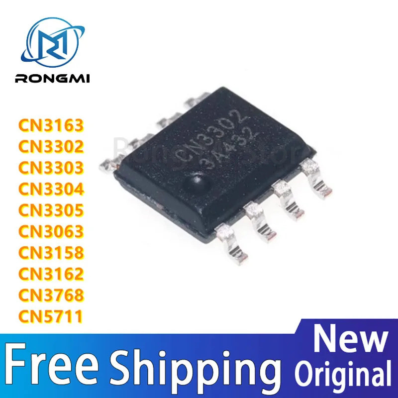 5 CÁI CN3302 CN3303 CN3304 CN3305 CN3063 CN3158 CN3162 CN3163 CN3768 CN5711 SOP8 Chip ic