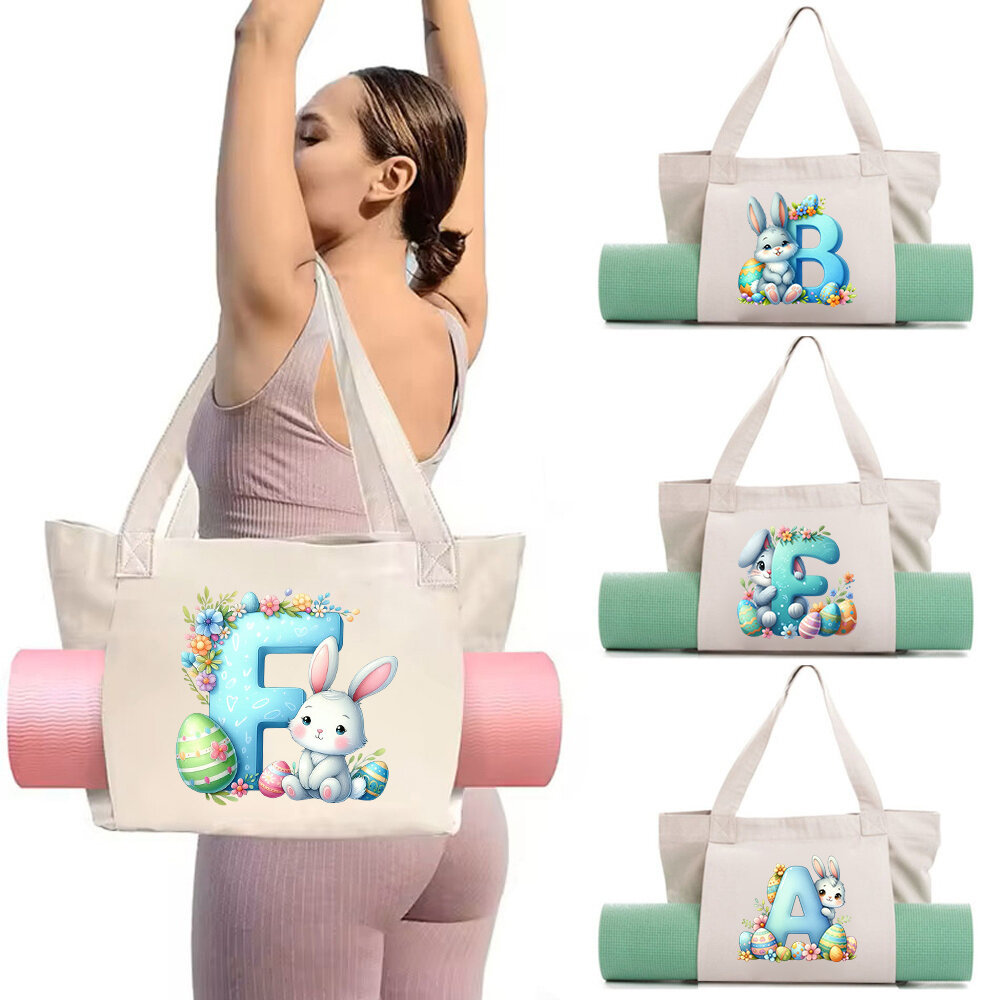 Túi vải bố tập yoga Canvas Yoga Bag Gym Workout Bag Carry Yoga Mat & Accessories Yoga mat storage Bu