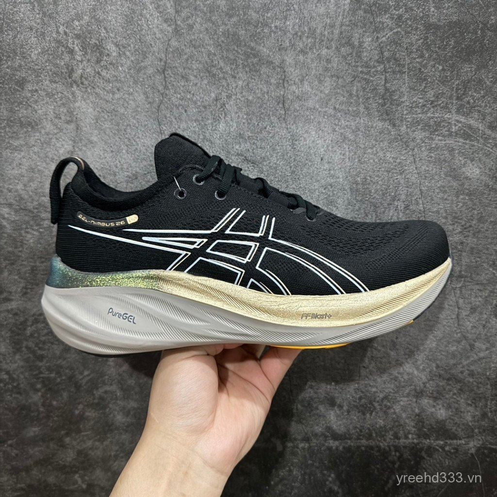 Gel Nimbus 26 Giày chạy bộ nam nữ Nimbus 26 Giày thể thao thấm mồ hôi 1011B922-001- & * & 6U2H TE4L
