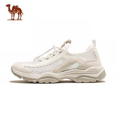 CAMEL CROWN Giày Nữ Nhẹ Rỗng Dép Nam Lưới Thể Thao Thường Ngày Ngoài Trời Thoáng Khí