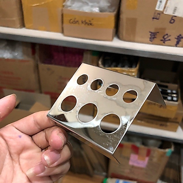 Đế để hũ mực inox
