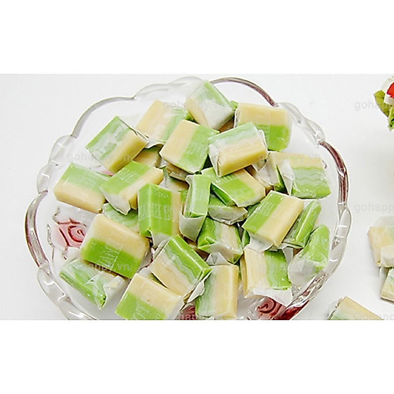 Kẹo dừa lá dứa bến tre