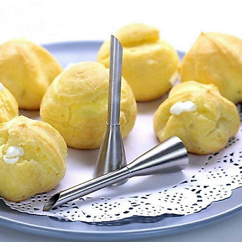 Kem phồng ăn nhẹ Eclair Nozzle