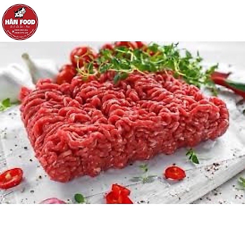Thịt bò xay 1kg ( Giao Sáng hoả tốc)