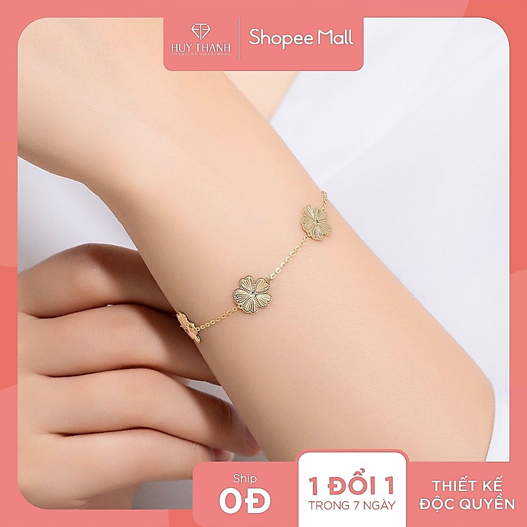 Lắc Tay Vàng Tây 14k LBZ011 Huy Thanh Jewelry