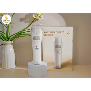 Tông đơ điện cắt tóc tự động hút tóc cho bé Moaz BéBé MB100 - Có thể dùng pin