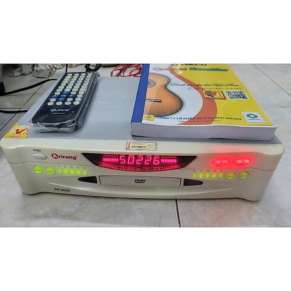 Đầu đĩa karaoke 5 số Arirang AR3600 (Ariang)