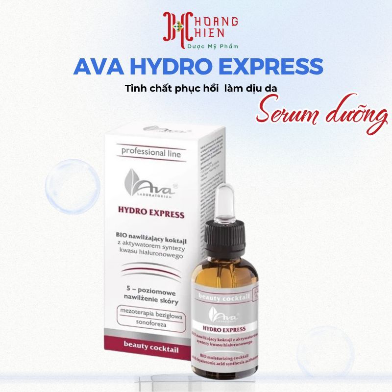 [Chính Hãng] Tinh chất phục hồi  làm dịu da AVA Hydro Express 30ml