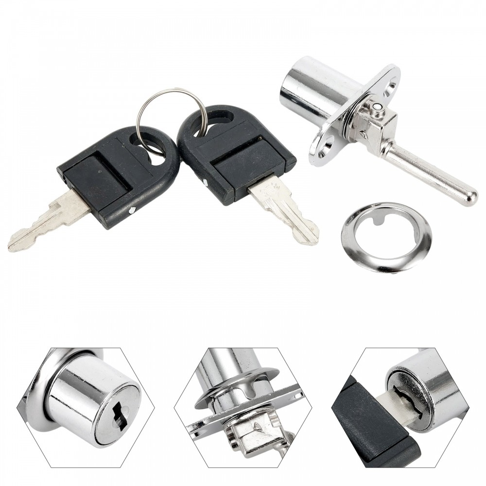 [DOLLDOLL-VN]Easy to Install Cabinet Lock for Furniture Drawers 1619mm Office Filing Security