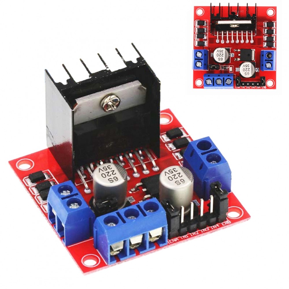[DOLLDOLL-VN]Robust L298N Dual H Bridge Stepper Motor Controller Module for Arduino