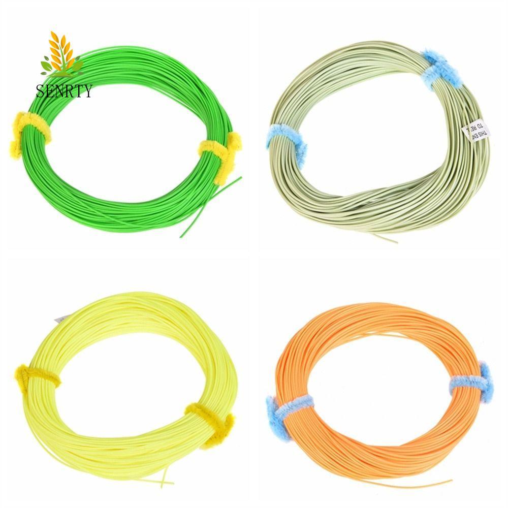 SENRTY Fly Fishing Line, Long Casts 100FT Forward Floating, Phụ kiện câu cá 4 màu WF3FWF8F Fluo Trọn