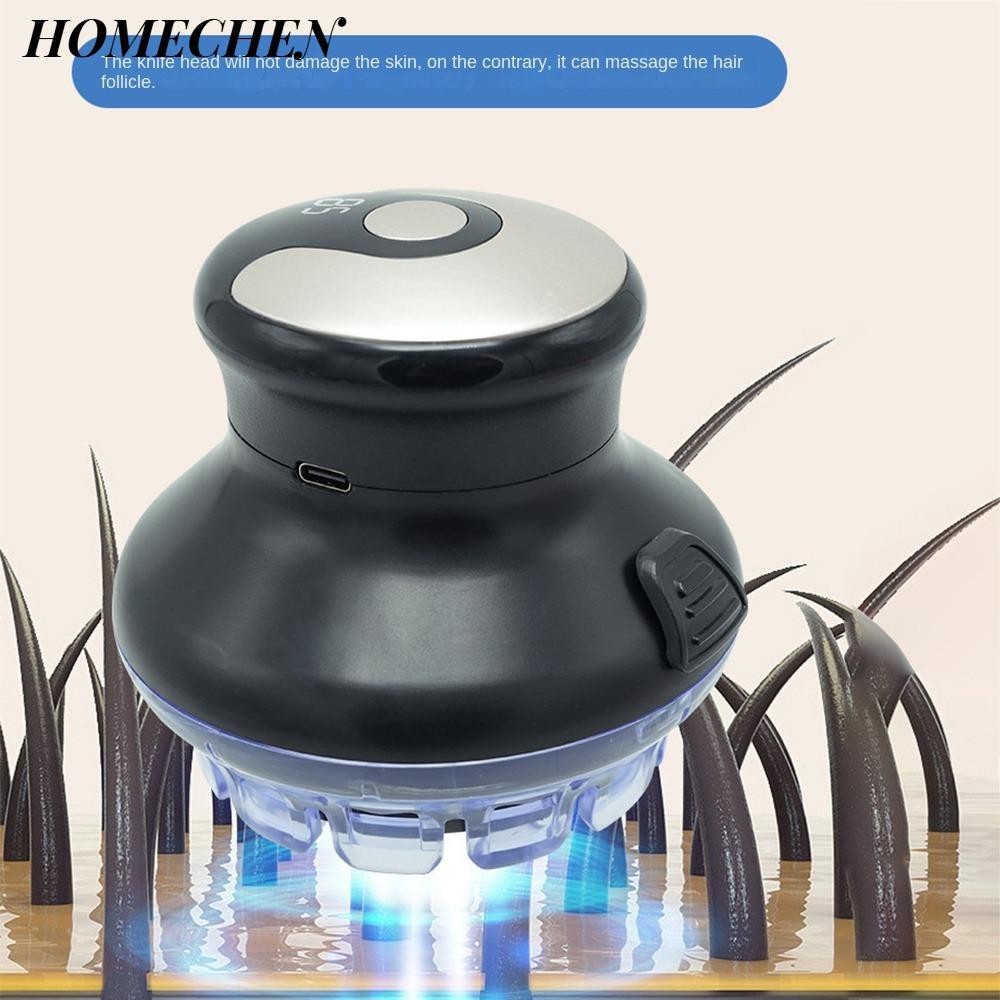 Máy cắt tóc điện đĩa bay HOMECHEN, Salon tóc ma thuật Máy cắt tóc đặc biệt hoàn toàn tự động, Máy cắt tóc đa năng chất lượng cao USB Home Electric Hair Clippers Nam