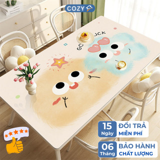  Thảm Trải Bàn Học Sinh Bàn Trà Cozyhome Chống Bám Bẩn Họa Tiết Dễ Thương Tấm Lót Bàn Ăn Da PU Chống Nước 