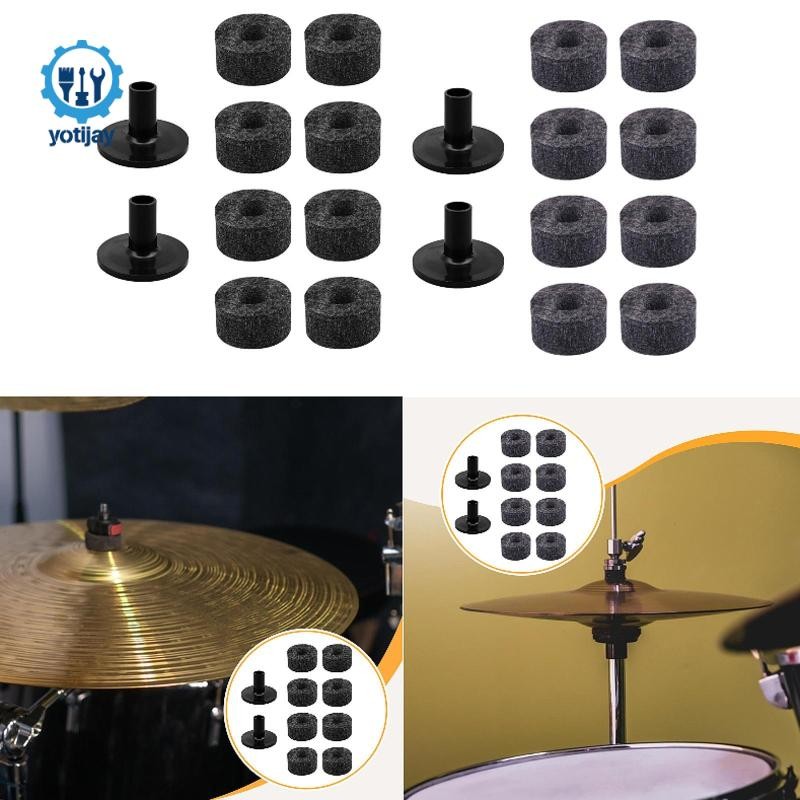10 Chiếc Cymbal Phụ Kiện Trống Cymbal Tay Cho Bộ Trống Luyện Tập Gõ